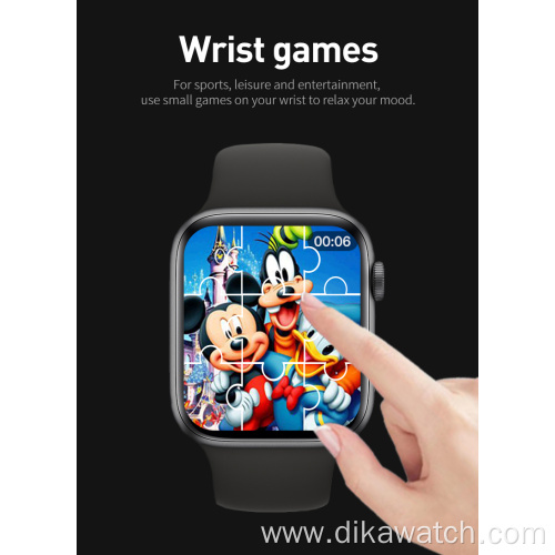 U68 PLUS Full touch Smartwatch BT-call Custom Wallpaper